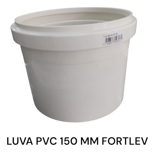 Kit 2 Luva Pvc 150 Mm Dn 150 Esgoto