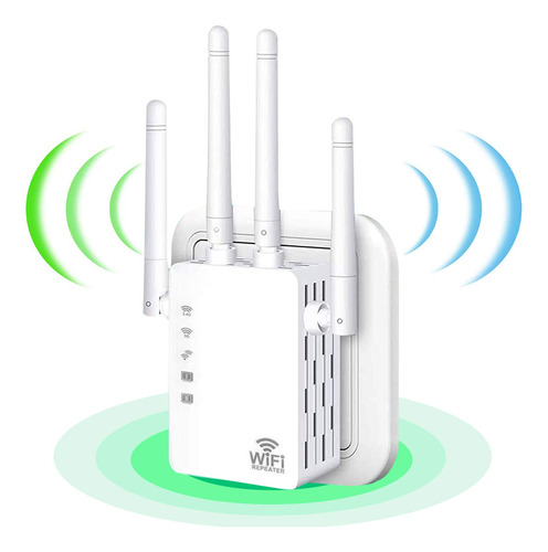 Amplificador Señal Inalambrica Mbps Pie Cuadrado Ghz Doble