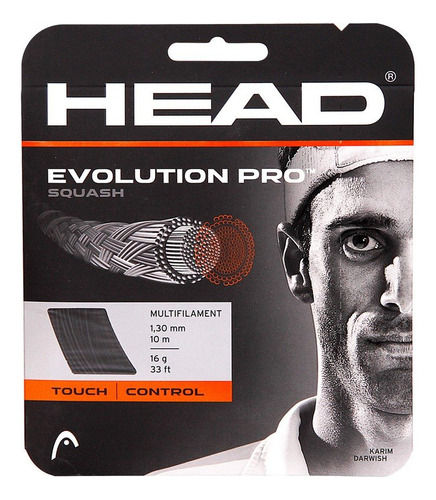 Head Evolution Pro 16 Cuerda Squash