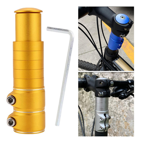 Adaptador Elevador De Manillar De Bicicleta, Extensor De
