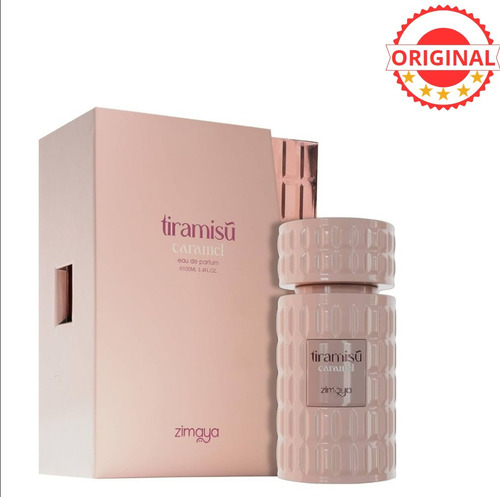 Perfume Árabe Zimaia Tiramisu Caramel Feminino 100ml Edp Original