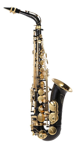 Saxofón Alto Mi Bemol De Latón Lacado Dorado Saxofón...