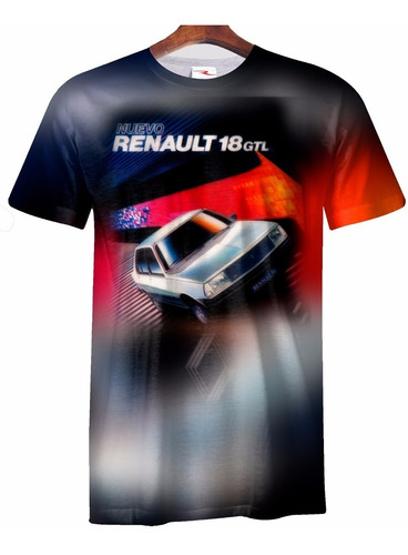 Remera Renault 18 Car080