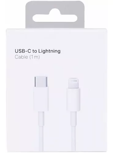 Cargador para iphone 11 + cable Lightning, USB, Apple, Carga Rápida