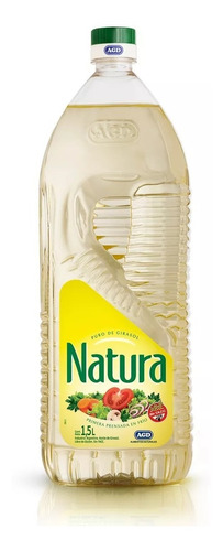 Aceite De Girasol Natura Botella1.5 L Pack 6 Unidades