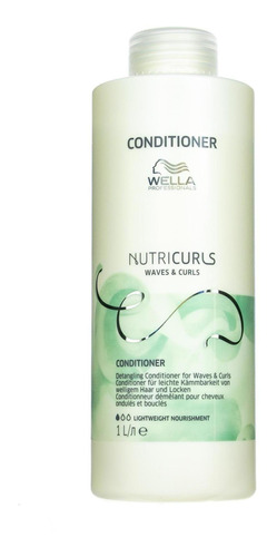 Wella Nutricurls - Condicionador 1 Litro
