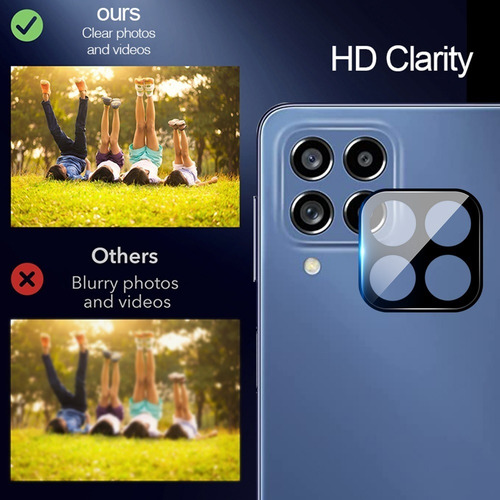 Película De Vidro 3d P/ Câmera Galaxy M53 5g