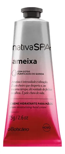 Crema De Manos O Boticário Nativa Spa Ameixa 75 G
