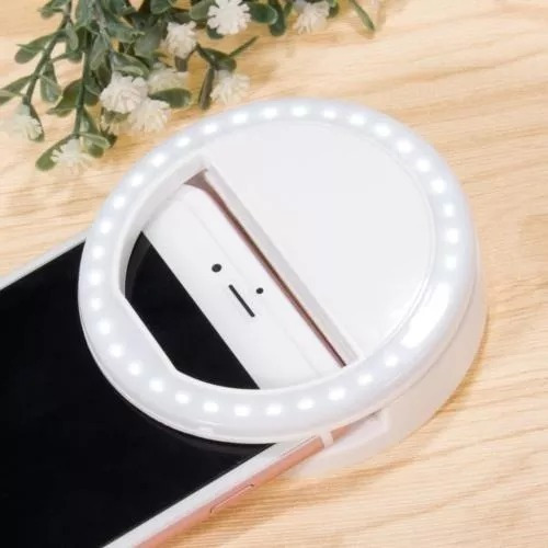 Selfie Clip Fill Light Led Flash Ring Lighting iPhone Samsu®