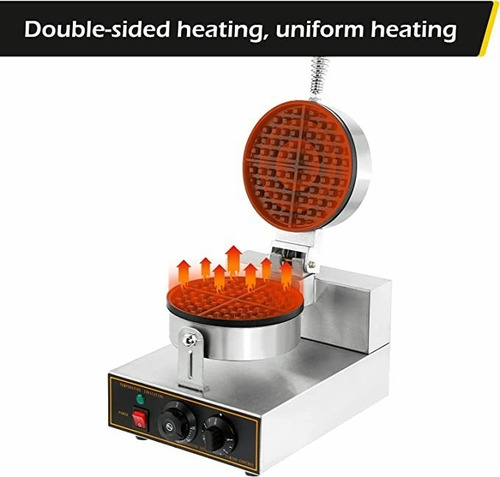 Máquina Hacer Waffles Deliciosos