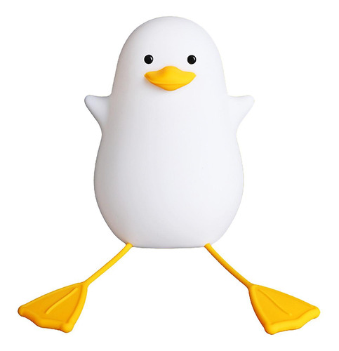  Lampara Veladora Patito De Goma Recargable Usb