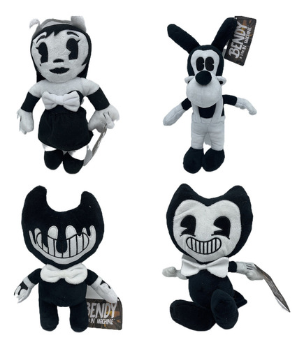 Juego De Suspense Bendy Y El Muñeco De Peluche Ink 4 Cps