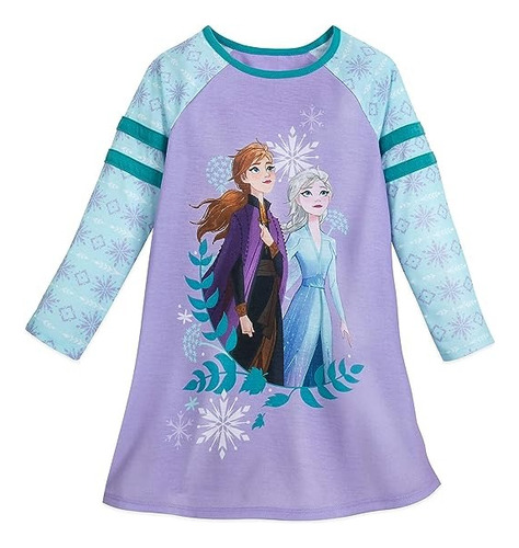 Pijama Camison De Frozen Elsa Y Ana