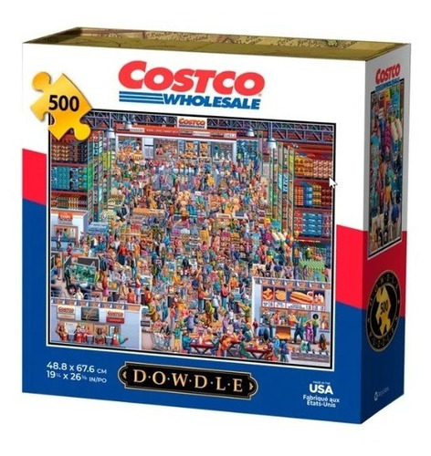 Rompecabezas Costco 500 Piezas Dowdle Puzzles