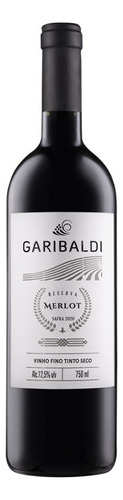 Vinho Tinto Seco Reserva Merlot Garibaldi 750ml