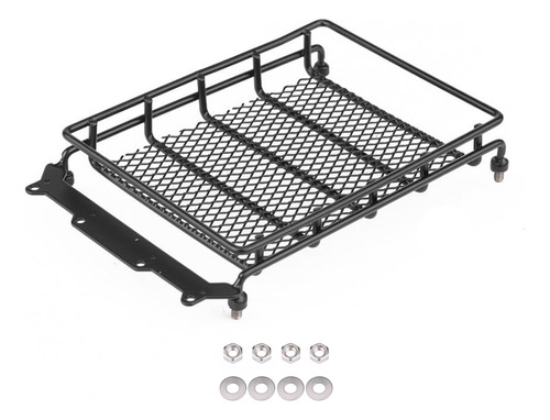 Portaequipajes De Metal De 155 X 105 Mm Para Axial Scx10 Tr