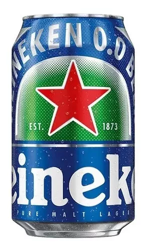 Imagem 1 de 1 de Cerveja Puro Malte Zero Álcool Heineken Lata 350ml