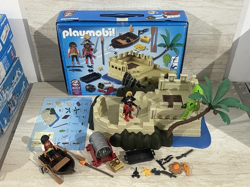 Playmobil Set 4007 Fuerte Pirata Corsarios (Usado)