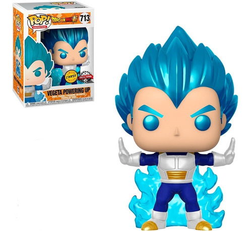 Funko Pop Dragon Ball Z Vegeta Powering Up Chase Metallic