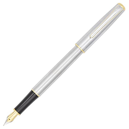 Pluma Estilográfica Hero 704 Iridium Easy Writing Anil...