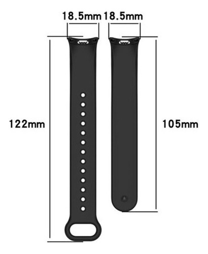Malla Para Mi Smart Band 8 9 Xiaomi 1.62 Enganche Acero Verde 0 Cm