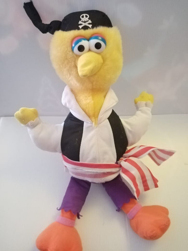 Big Bird Plaza Sésamo Peluche Mide 44 Cms Usado