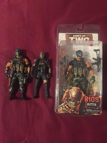 Figuras Army Of Two Neca Ríos Y Salem