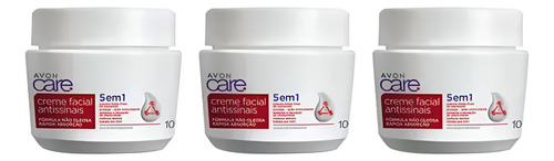 Creme Facial Avon Care Antissinais 100g 30+ Dia Kit C/ 3 Momento De Aplicação Dia/noite Tipo De Pele Todo Tipo De Pele