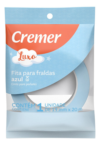 Kit Com 10 Fitas Para Fralda De Pano, Branco, Azul Ou Rosa