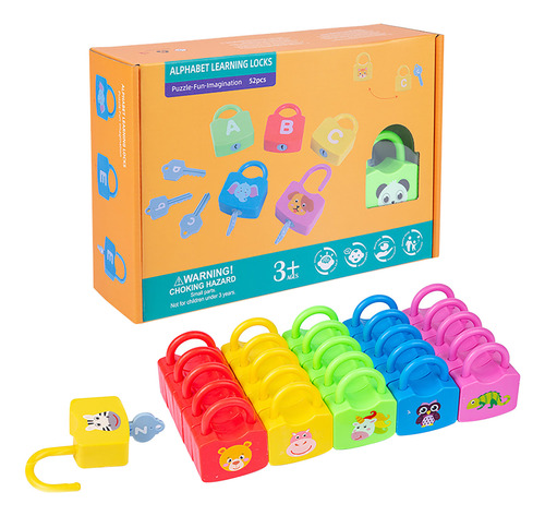 Juguete Educativo Montessori Para Desbloquear El Alfabeto De