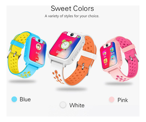 Reloj: Sos, Gps Tracker, Llamada Telefónica