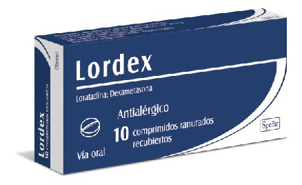 Lordex X 10 Comprimidos
