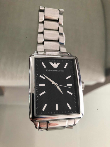 Relógio Masculino Empório Armani Quadrado