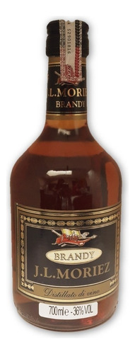 Brandy Jl Moriez 700ml Brandy  Cognac Conhaque Italiano