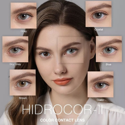 Imagen 1 de 6 de Par Lentes De Contacto Freshgo Hidrocor Il