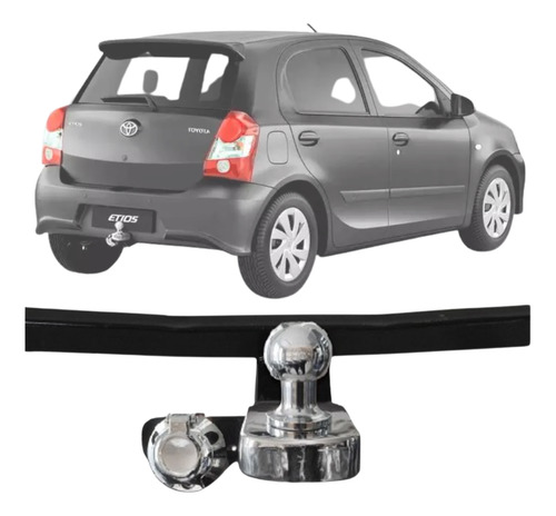 Engate Reboque Rabicho Etios Hatch 2013 14 16 17 18 19 2020