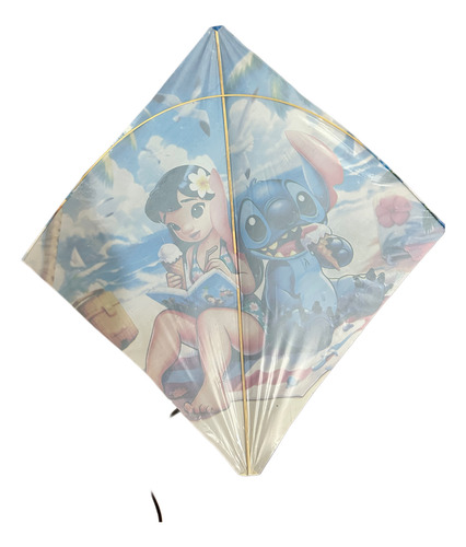 Raia Flexinha 39x39 De Plástico Pct: C/100 Unidades Azul Stitch