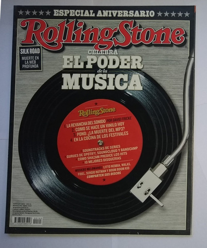 Revista Rolling Stone Nº 193 - El Poder De La Música - 2014 