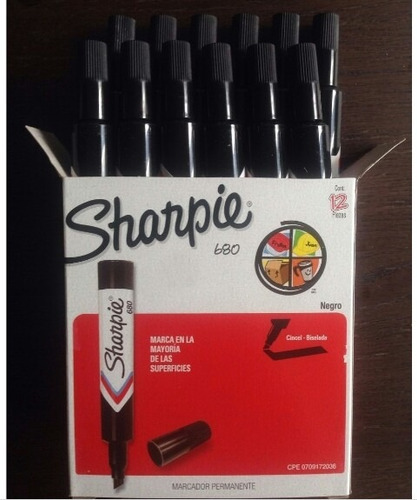 Marcador Sharpie Negro 680