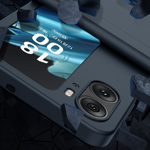 Funda Skin Feel Con Bisagra Para Oppo Find N2 Flip