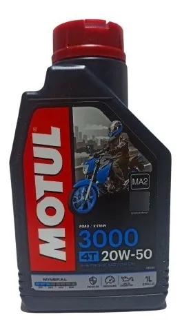 Aceite Motul 3000 20w50 4t