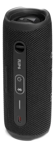 Parlante Jbl Flip 6 Negro Waterproof & Partyboost | Cuotas sin interés
