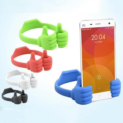 Suporte Flexível Mesa Celular Smartphone Modelo Mãozinha 