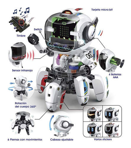 Robot Programable Microbit Smartbot Steren Microbit-020