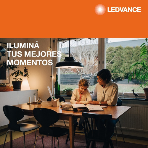 Lámpara Led Vintage Edison Dimerizable 7,5w Ledvance Osram Color De La Luz Blanco Cálido
