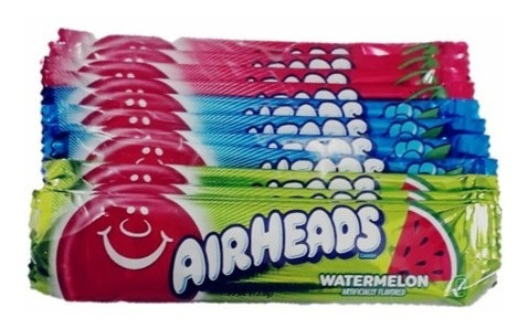 Dulce Masticable Air Heads Pack X12 Unid - Kg a $7