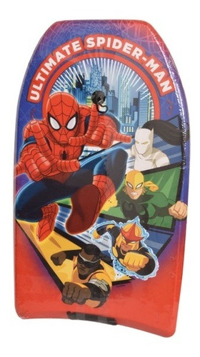 Imagen 1 de 3 de Tabla De Surf Spiderman Bodyboard 84 Cm Art 1959 Loonytoys