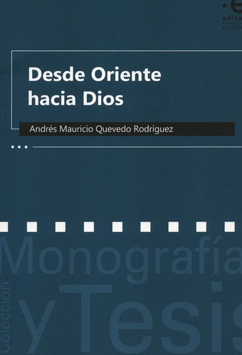 Libro Desde Oriente Hacia Dios