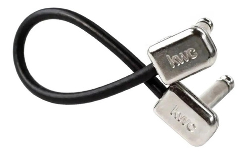 Imagen 1 de 2 de Cable Kwc Iron 390 Interpedal 10cm Flat Angular