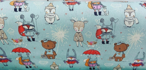 Nidito De Contención + Almohadon Infantil Autumn Forest Tale